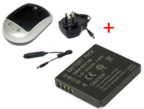 PANASONIC Lumix DMC-FX65P batteries