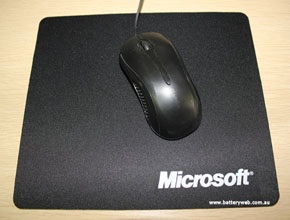 MICROSOFT MICROSOFT MOUSE MAT battery